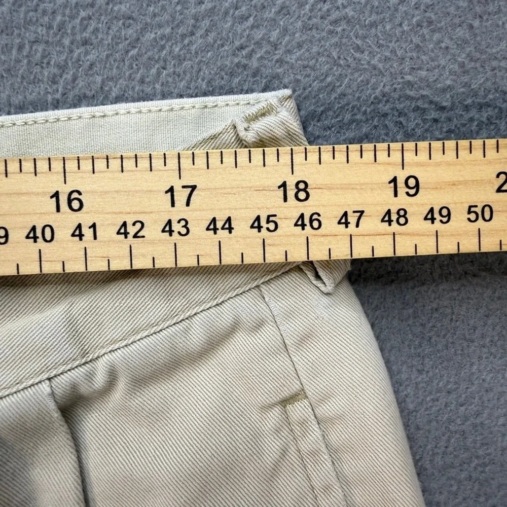 VTG Polo Ralph Lauren Chino Pants Andrew Pant 38x32 (FIT 36x30) Khaki Pleated P